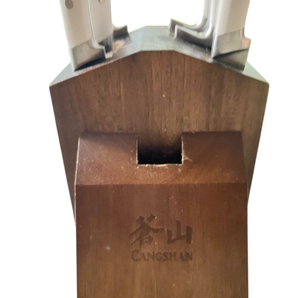 Cangshan White Knife Set with Block - Picture 10 of 10